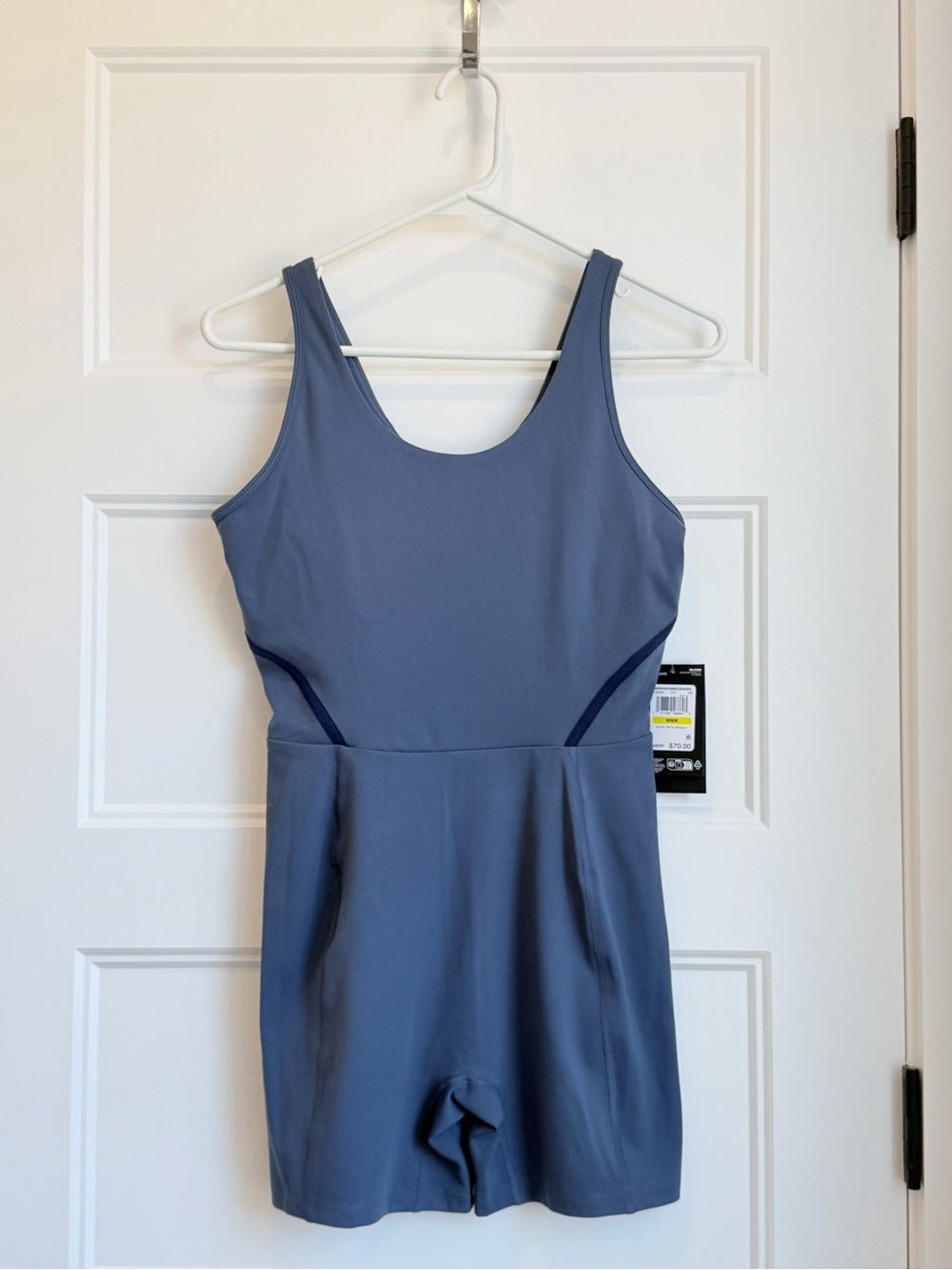 Under Armour Slate Blue Athletic Shorts Romper